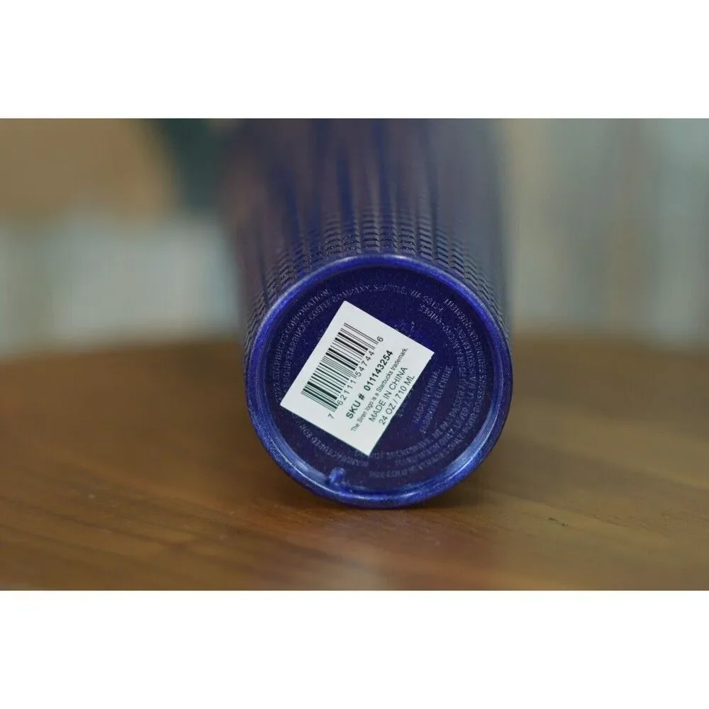 Starbucks Blue Blueberry Glitter Gradient Venti 24oz Cold Cup